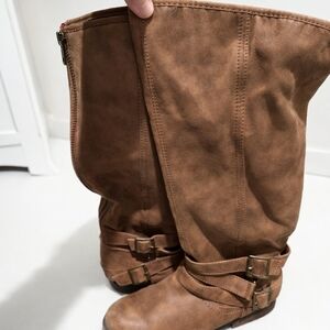 DSW Brown Knee-High Boots
